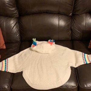 Girls poncho
